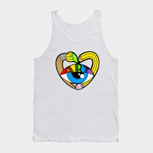 Eye Heart Art Tank Top